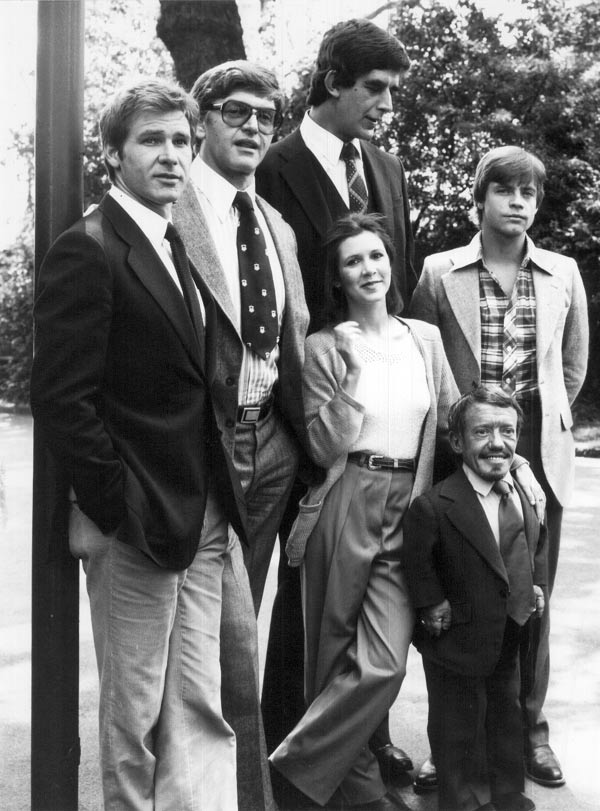 Star Wars Cast from the 70s out of Costume